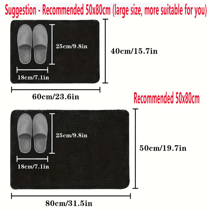 1pc New Type Diatom Mud Bathroom Mat