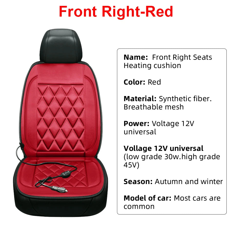 12V Universal Heated Seats Cushion