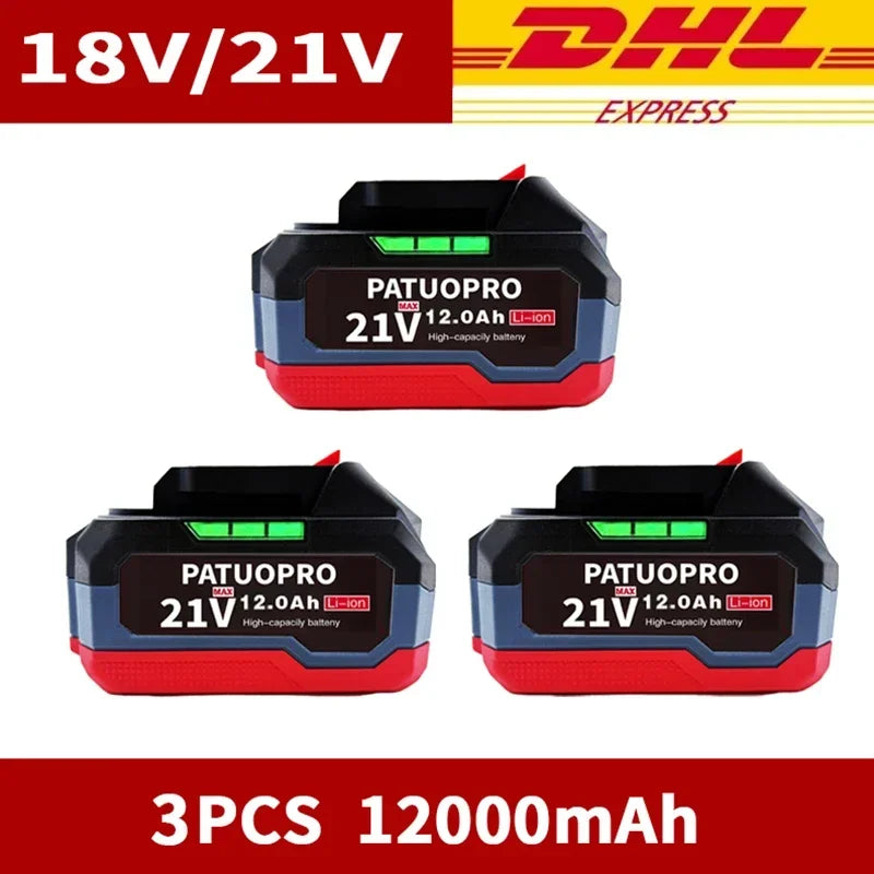 18V 21V 6.0 9.0 12.0Ah Rechargeable Lithium Battery For Makita
