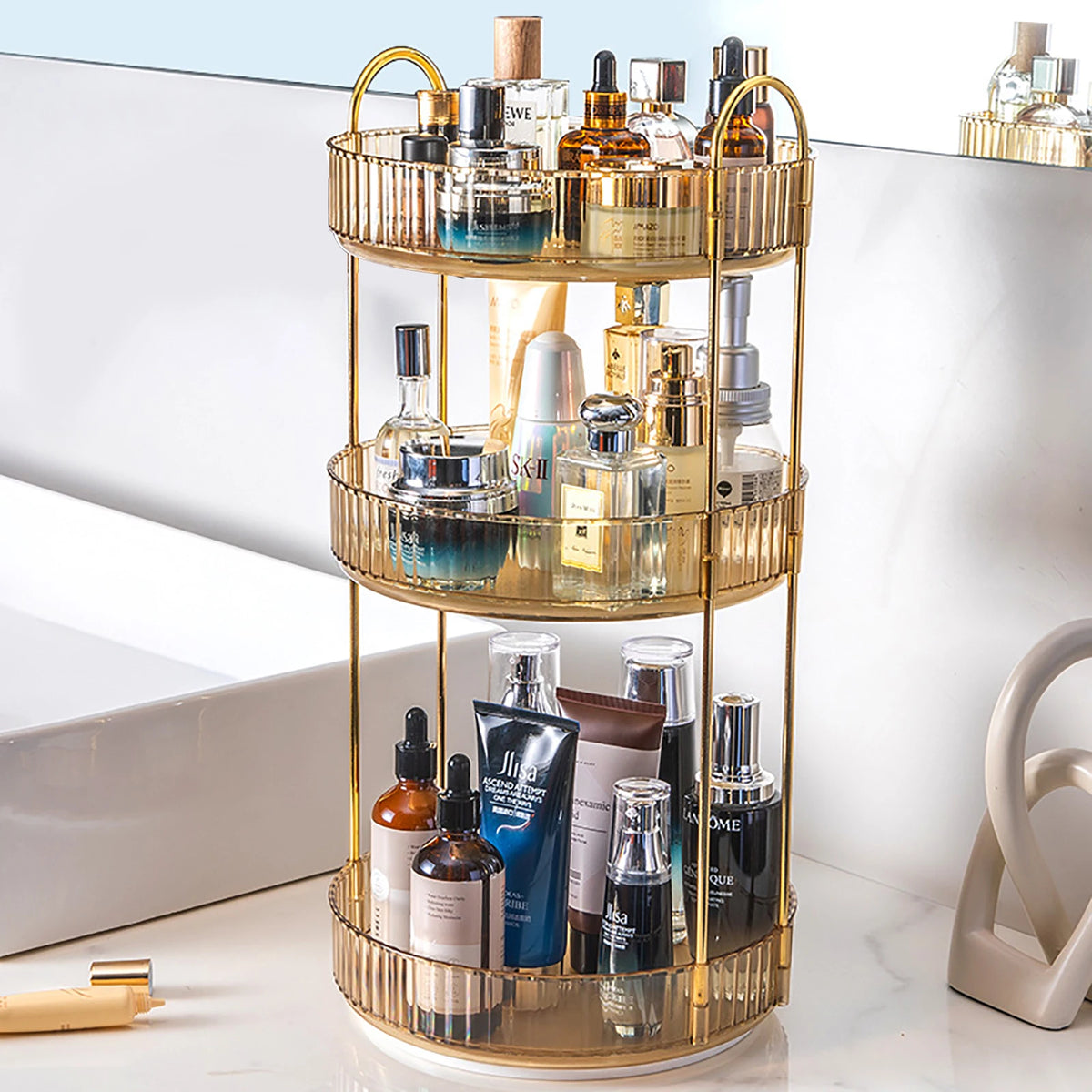 Rotating Makeup Organizer