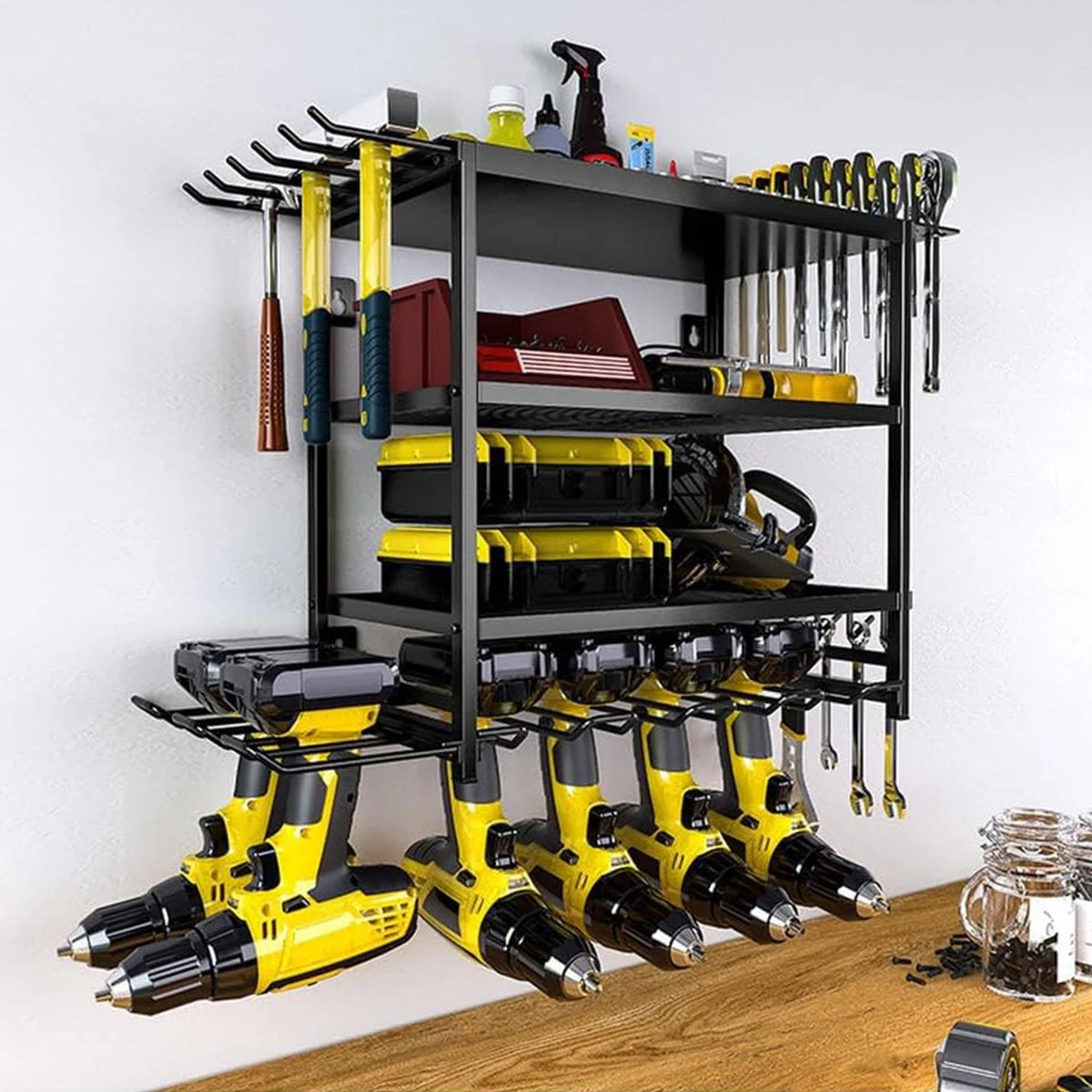 Power Tool Storage Rack