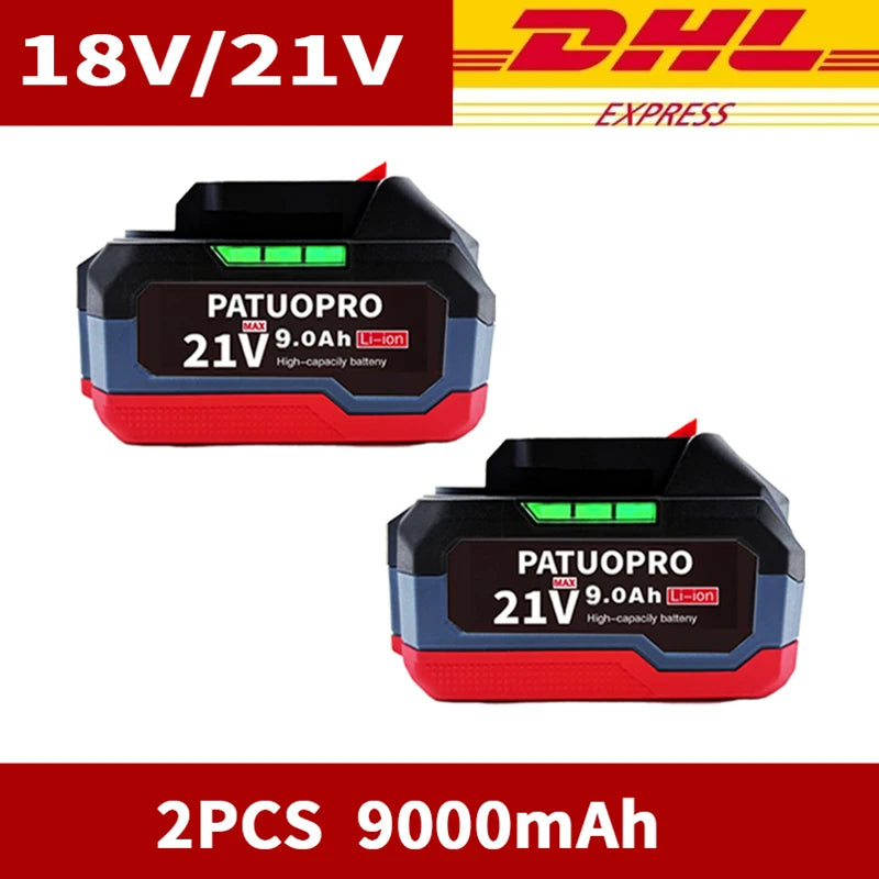 18V 21V 6.0 9.0 12.0Ah Rechargeable Lithium Battery For Makita