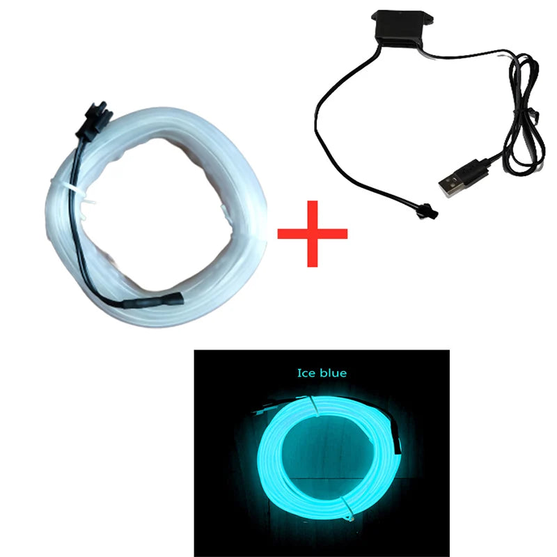 1M/3M/5M Car Interior Led Decorative Lamp