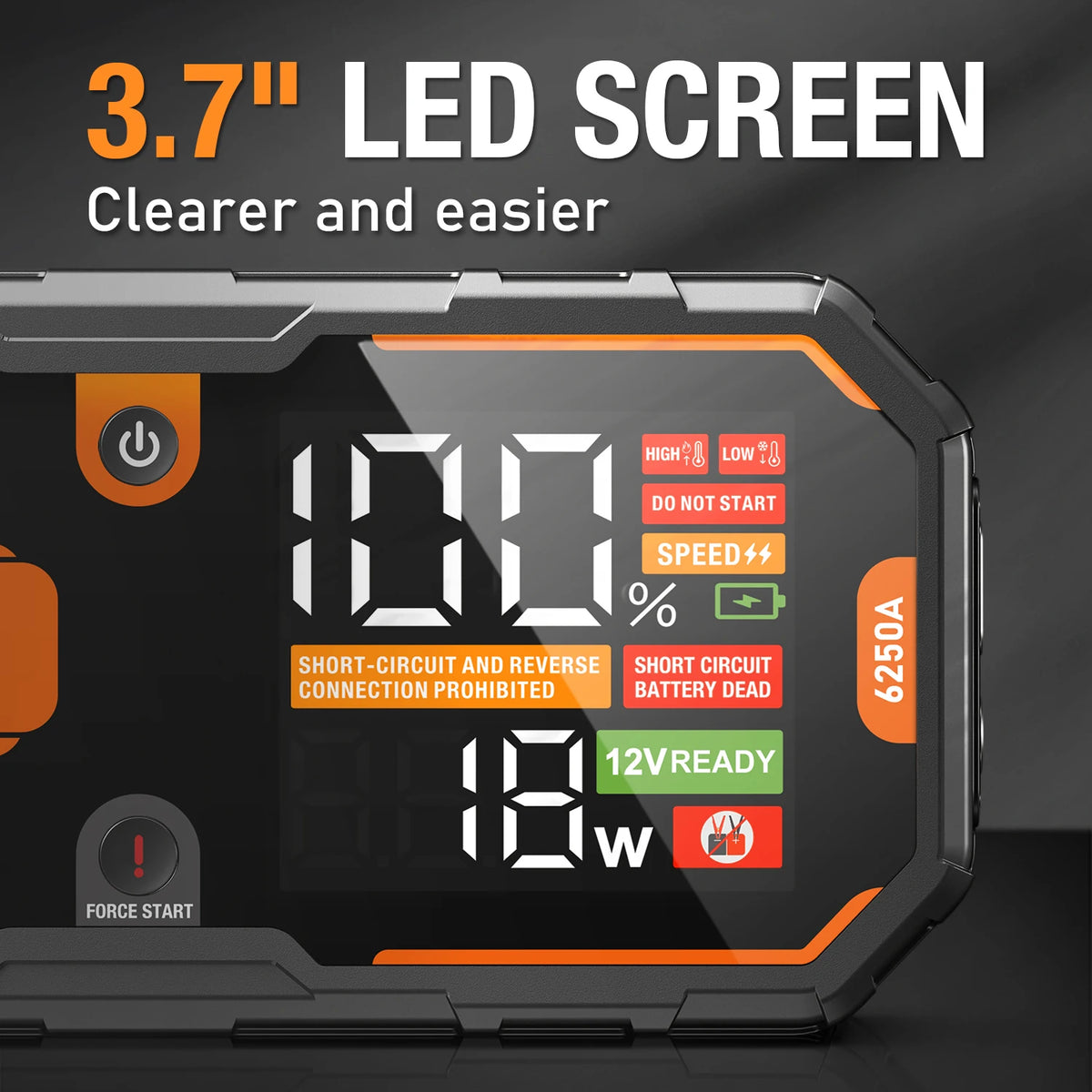 AdoreTrip Car 6000A Portable 12V  Jump Starter Power Bank
