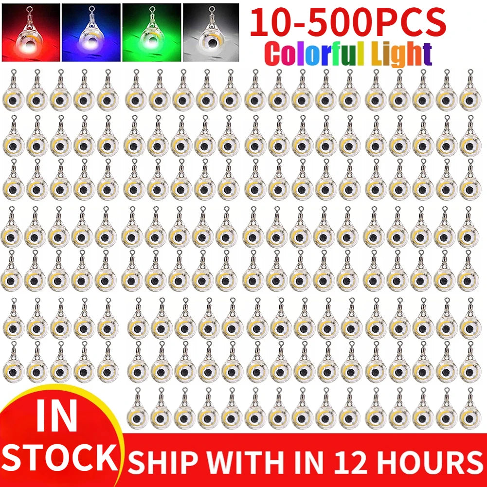500-10pcs Mini Fishing Lure Light