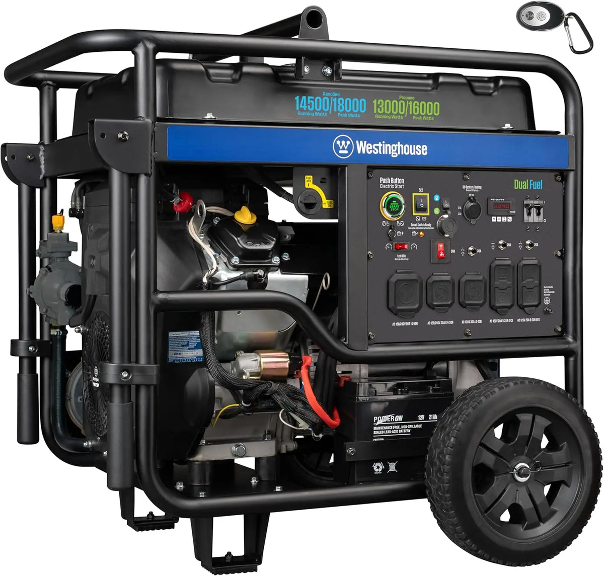 Dual Fuel Portable Generator