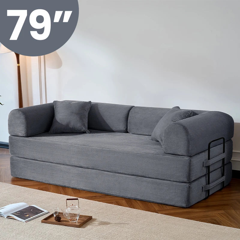 79’’ Folding Convertible Sofa Bed