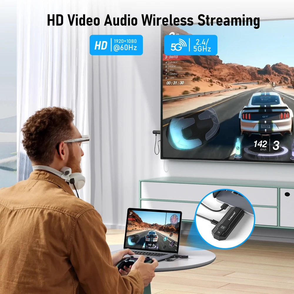 Lemorele  HDMI Wireless Transmitter And Receiver